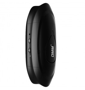 DMM Electrical Moaning Interactive Double-Hole Vibrator Masturbator Cup (Chargeable - Black)